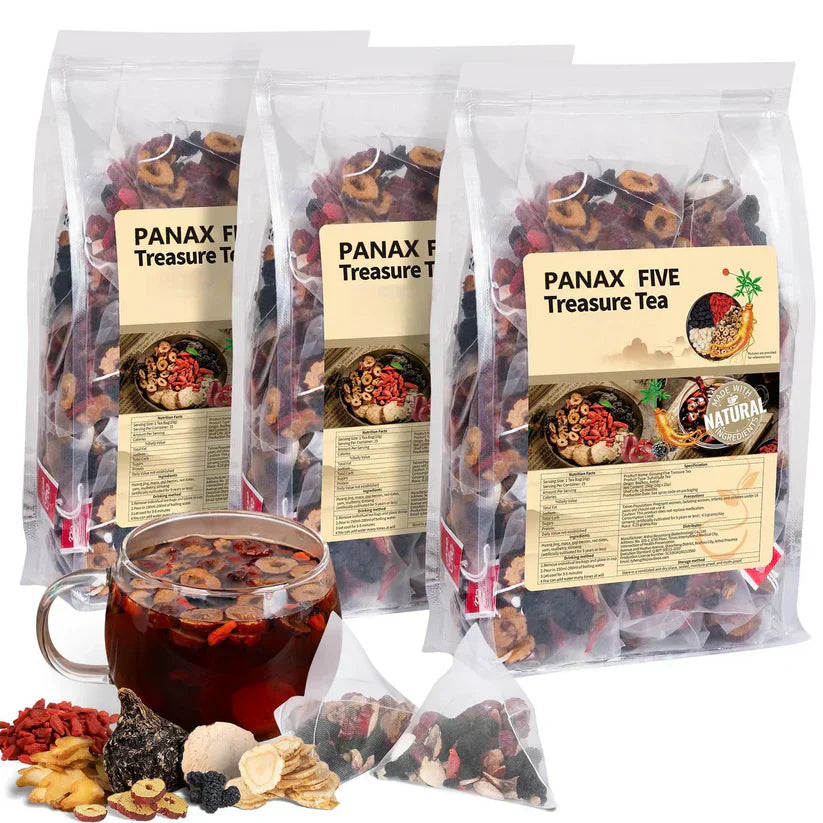 💥LAST DAY UP TO 80% off! – Ginseng Mulberry Herbal Tea for Strength & Focus(Sample only))