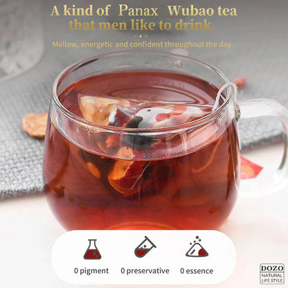 💥LAST DAY UP TO 80% off! – Ginseng Mulberry Herbal Tea for Strength & Focus（Sample only））