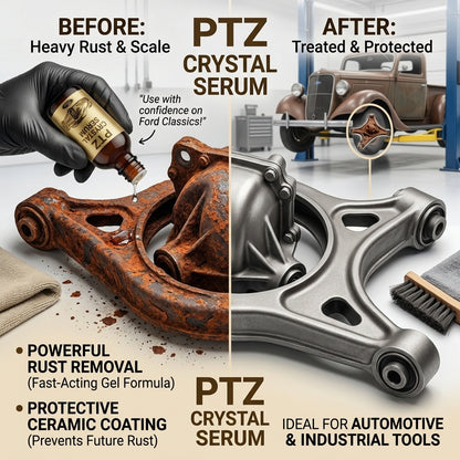 PTZ Crystal Serum – Advanced Rust Remover &amp; Surface Restorer