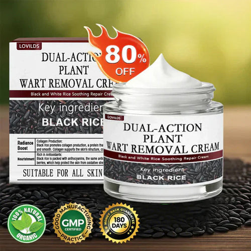 🔥First 100 :2nd ltem 60% Off🔥LOVILDS™ Black Rice Skin Repair Cream – Clinically Tested Wart & Skin Tag Remover