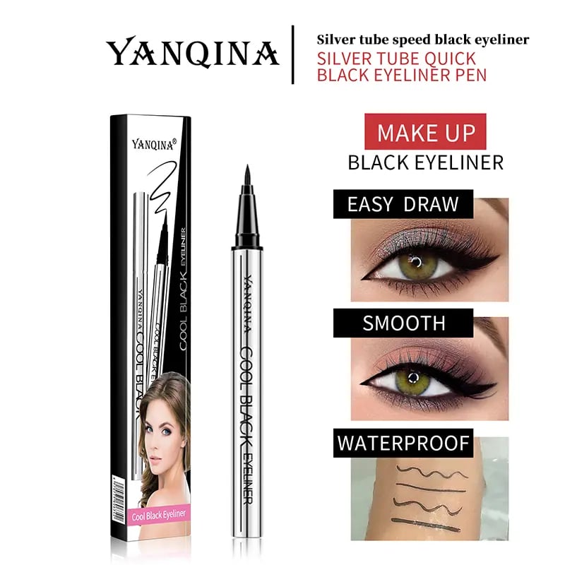 Long-lasting Waterproof Eyeliner - Vegan, 24H Smooth & Lightweight Creamy