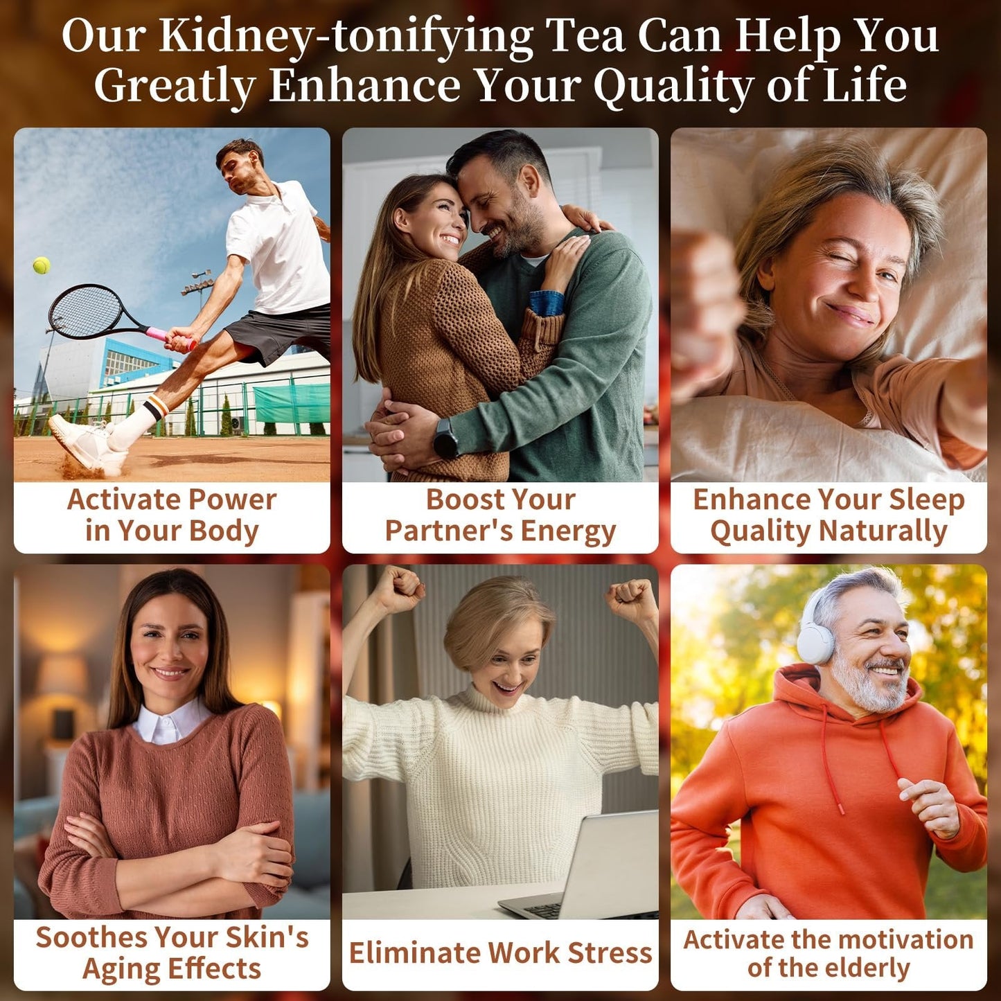 💥LAST DAY UP TO 80% off! – Ginseng Mulberry Herbal Tea for Strength & Focus（Sample only））
